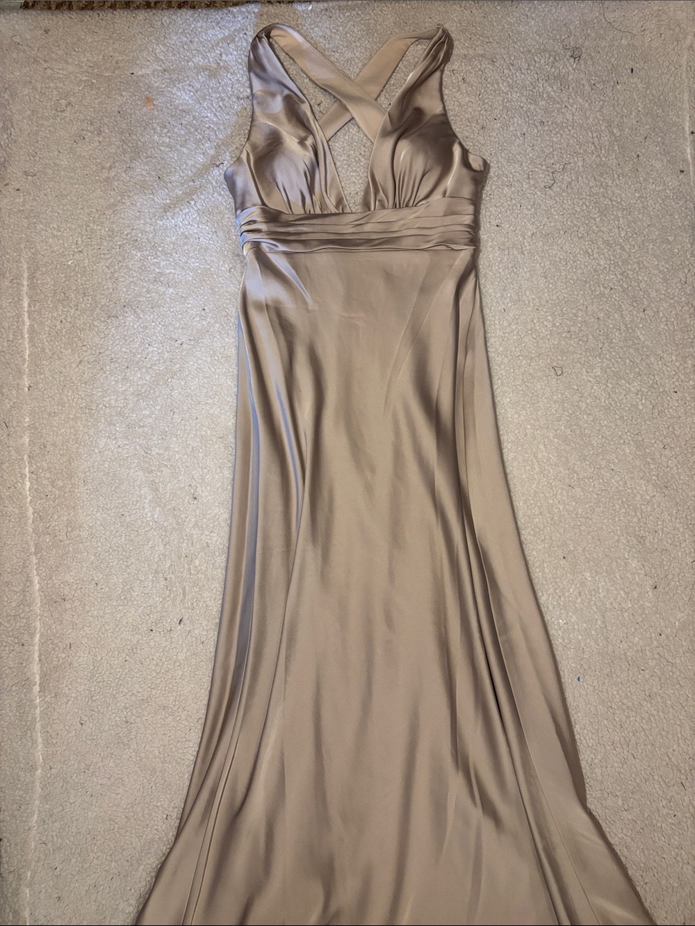 Kennedy Blue Emery Taupe NWT Bridesmaid Dress size 6